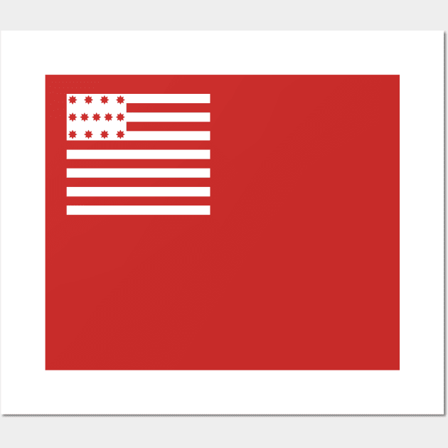 Brandywine Flag Wall Art by American Revolution Podcast